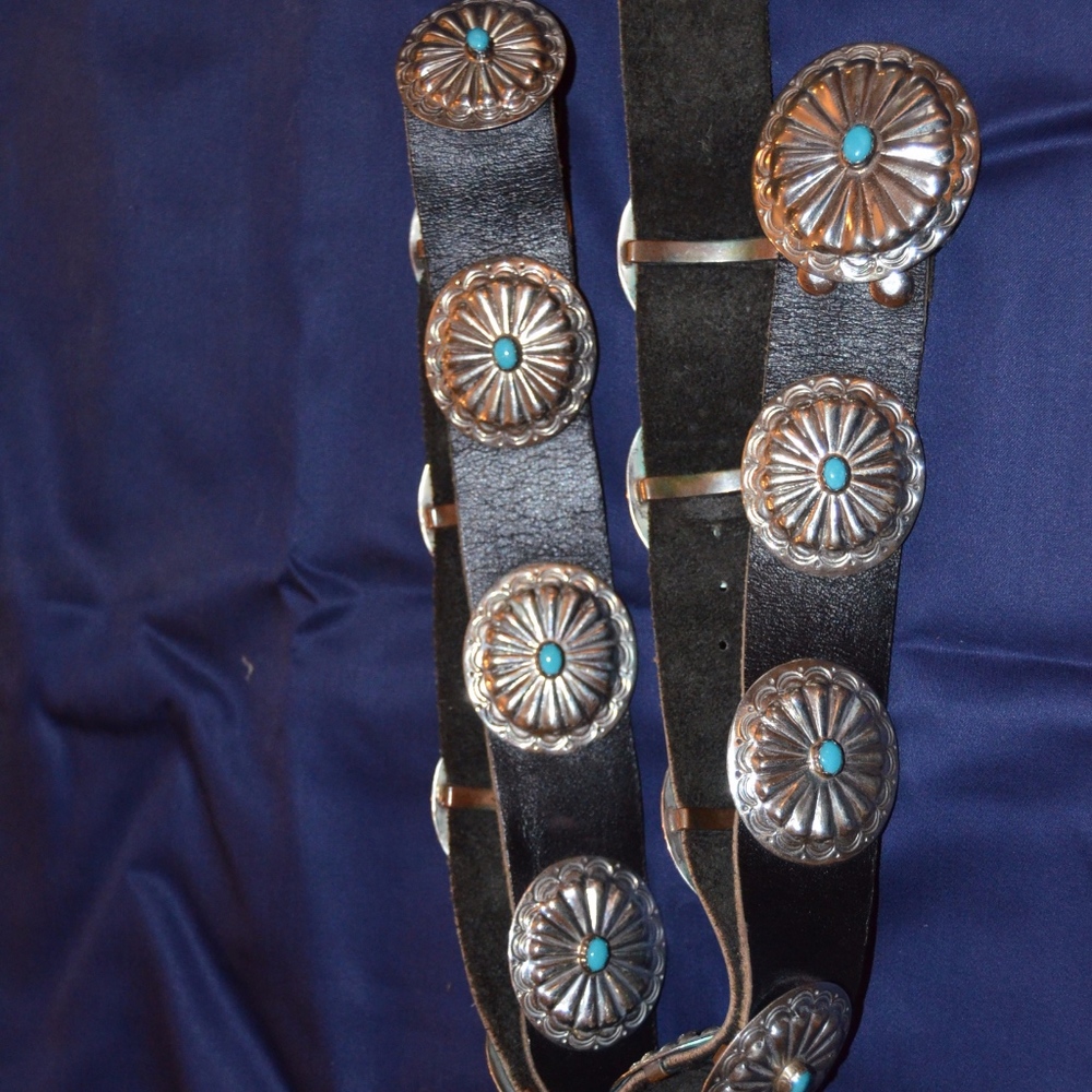 Vintage, Old Pawn Concho Belt